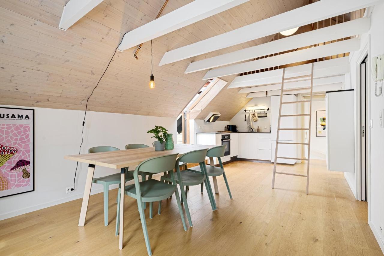 Charming Rooftop Apartment In Heart Of Stavanger Esterno foto