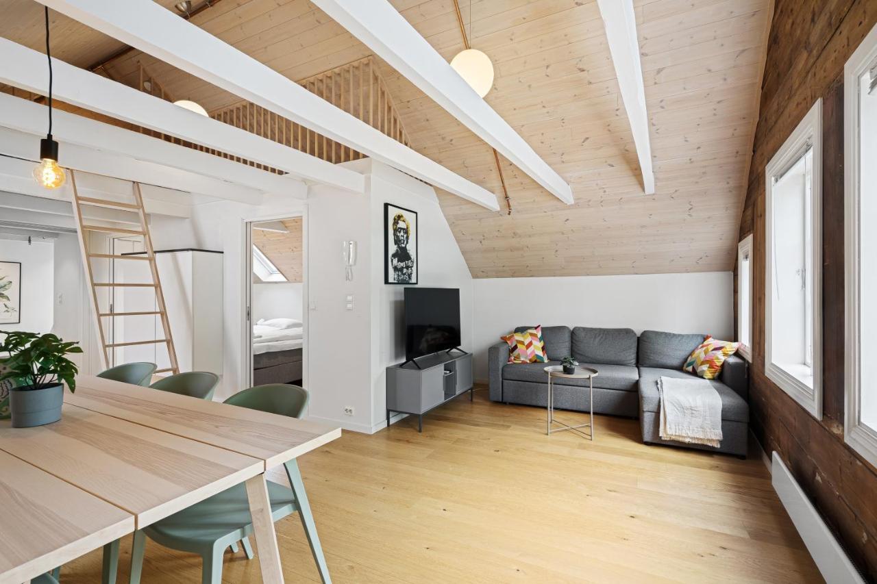 Charming Rooftop Apartment In Heart Of Stavanger Esterno foto