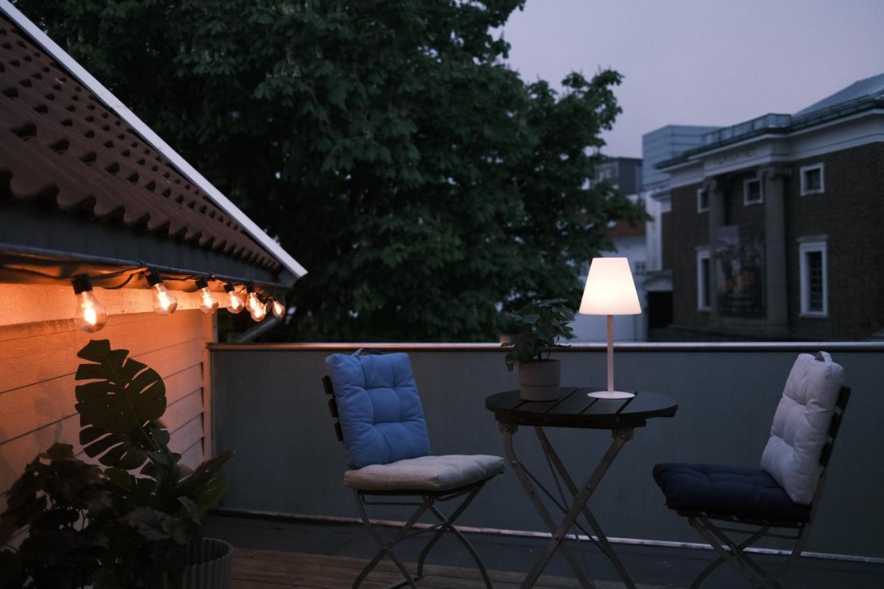 Charming Rooftop Apartment In Heart Of Stavanger Esterno foto