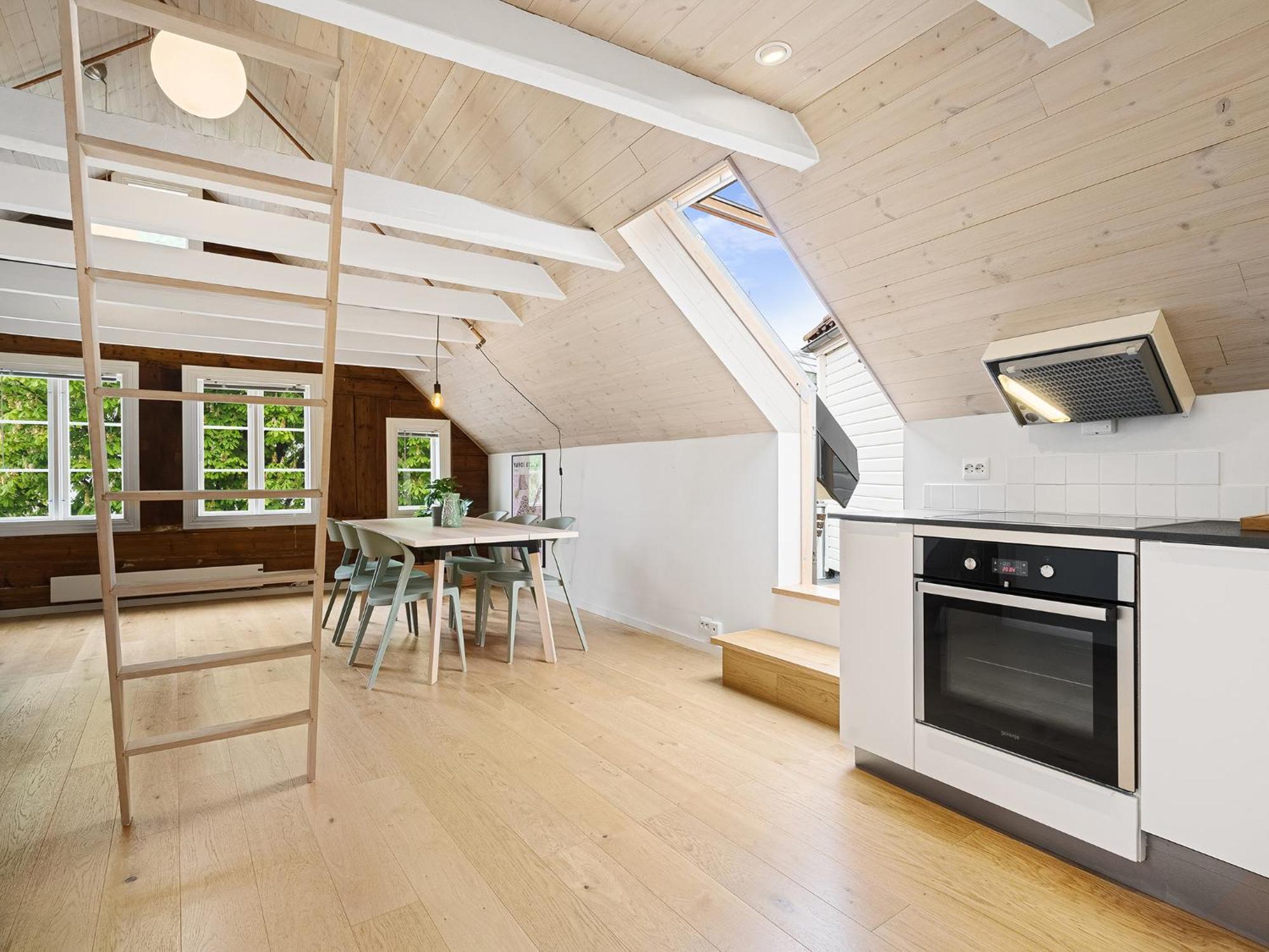 Charming Rooftop Apartment In Heart Of Stavanger Esterno foto